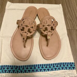 Tory Burch Miller Leather Sandals